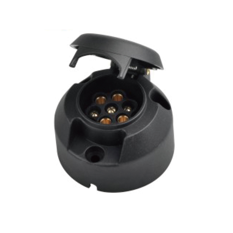 7-polet stor rund fatning, N type JH001-A
