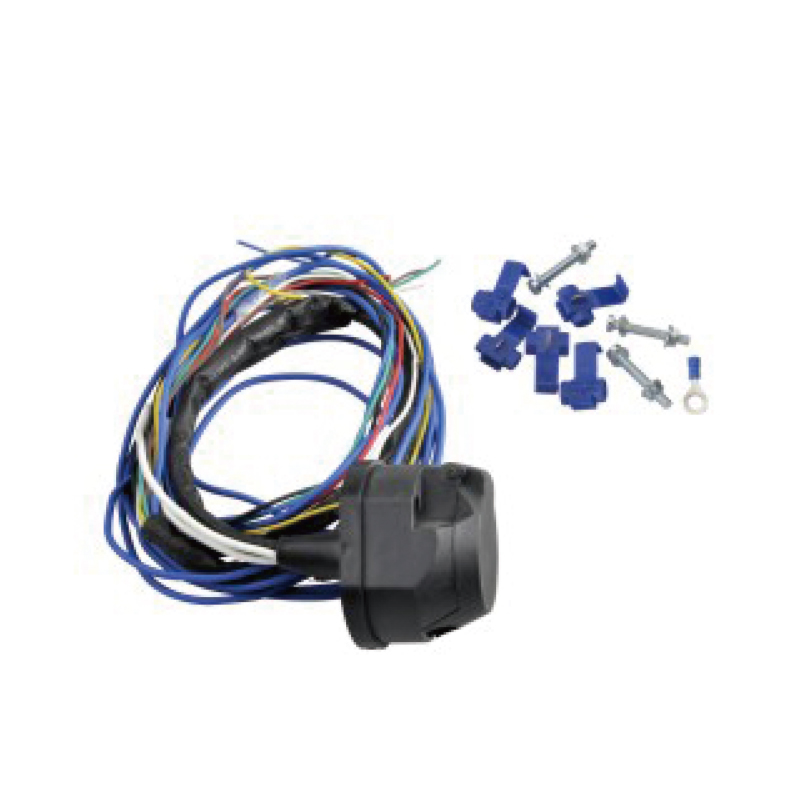 13-polet ledningsnetstik til trailer, kabellængde 1 m, 2m, 3m.....JH017-D